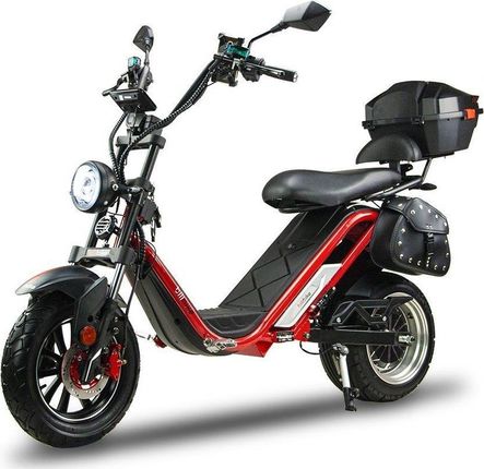 Bili Bike Skuter Elektryczny Coco Dynamic 13/13 38Ah Czarno/Czerwony