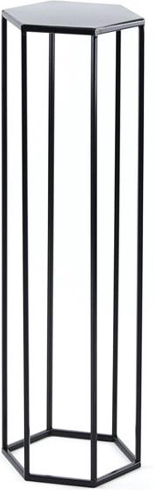 vividez-verde-vv-kwietnik-metalowy-heksagon-100cm-czarny-101613100