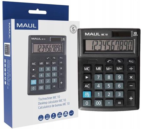 Kalkulator biurowy Maul MXL-12 Czarny