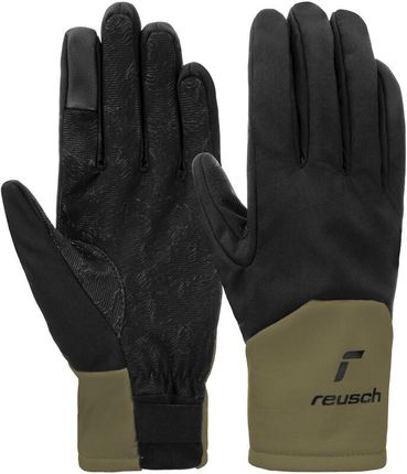 Reusch Vertical Touch-Tec Gloves Czarny Oliwkowy