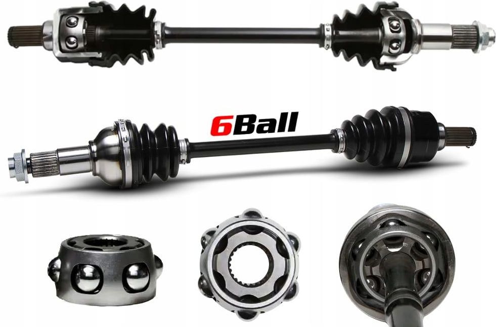 All Balls Racing AB6-CA-8-130 18-21 Can-Am Maverick Trail 800R 6 Ball Axle Front Left main image 0