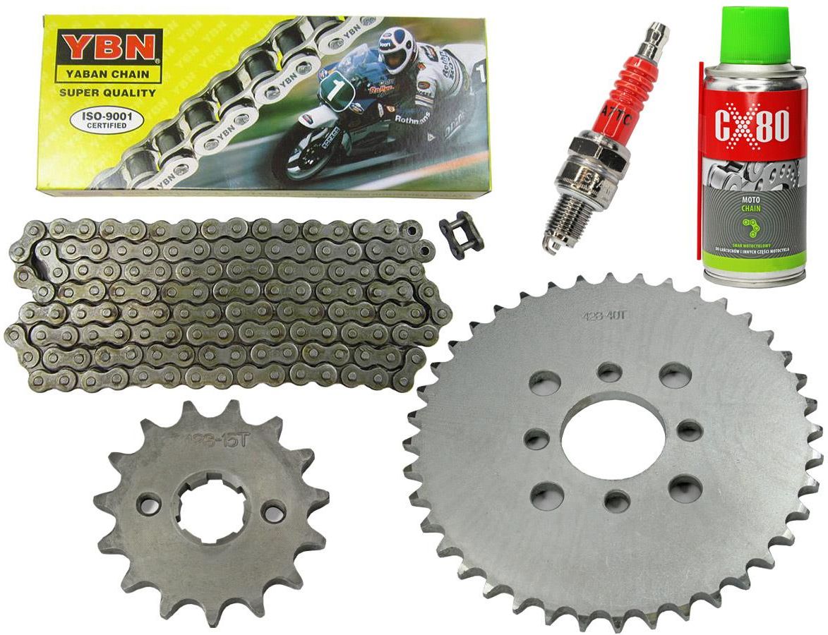Części do quada Napęd Zębatka Łańcuch 428H Quad Atv Bashan