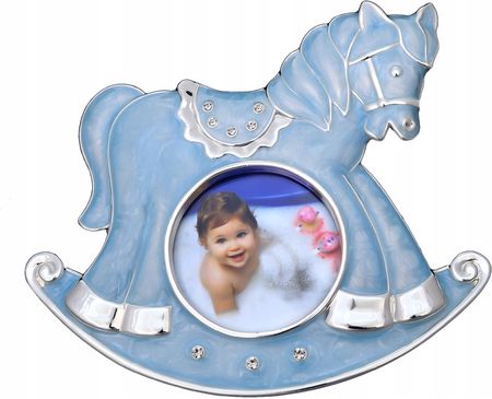 Marco Polo Ramka na zdjęcie dziecka. Niebieski konik (4733242)