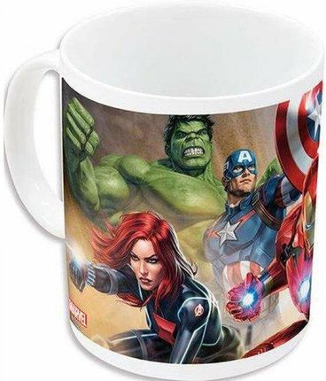 The Avengers Kubek Infinity Biały Ceramika Czerwony 350Ml