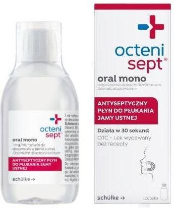 Schülke & Mayr Gmbh Octenisept Oral Mono Antyseptyczny Płyn Do Płukania Jamy Ustnej 250ml