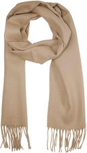 Zdjęcie Szalik V.FRAAS, Beżowy w Jodełkę, z Frędzlami, Jesienno-Zimowy, Ciepły, Męski SZAAKR1012 - Jarosław