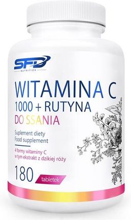 SFD S A Witamina C 1000 + Rutyna 180Tabl Do Ssania
