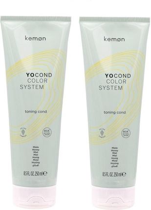 Kemon Yo Cond Miele Zestaw Odżywek Odświeżających Kolor Włosów Farbowanych - Miód 2X250Ml