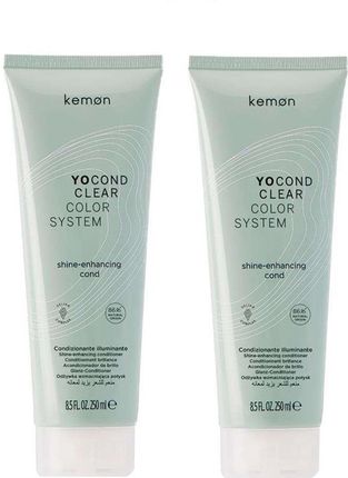 Kemon Yo Cond Clear Zestaw Odżywek Pielęgnujących Do Włosów Farbowanych 2X250Ml