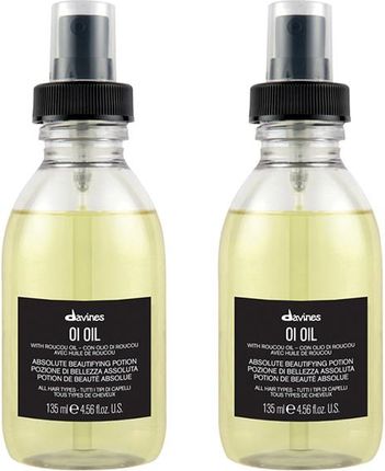 Davines Oi Oil Zestaw: Olejek Do Włosów 2X135 ml