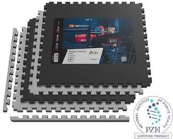 Zdjęcie Mata puzzle EVA 2cm czarno/szara - 4 sztuki - Radlin