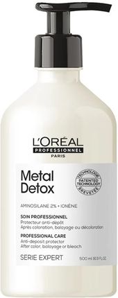 L'Oréal Professionnel Loreal Metal Detox Kuracja Neutralizująca Metale Do Stosowania Po Farbowaniu 500Ml