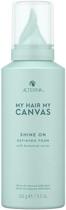 Alterna Hair My Canvas Shine On Rozświetlająca Pianka Do Stylizacji Włosów 142G