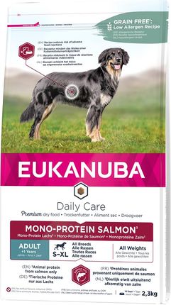 Eukanuba Daily Care Mono-Protein Łosoś dla dorosłych psów 2,3kg
