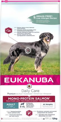 Eukanuba Daily Care Mono-Protein Łosoś dla dorosłych psów 12kg
