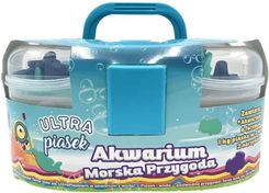 Epee Ultra Piasek Walizka 1 Kg Piasku Morska Przygoda (6 Foremek + 2 Narzędzia) - Zabawki plastyczne