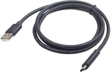 Kabel GEMBIRD CCP-USB2-AMCM-6 (USB 2.0 M - USB typu C M; 1,8m; kolor czarny)