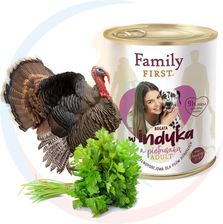 Family First Mokra Karma Dla Psa Indyk Z Pietruszką 800G