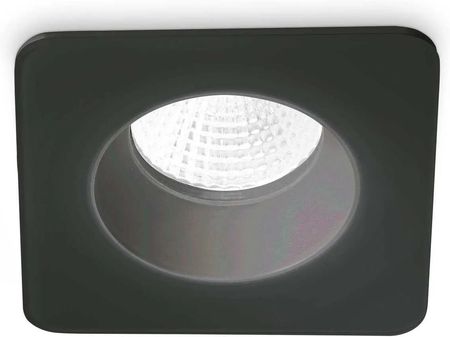 Ideal Lux Lampa wpuszczana ROOM-65 FI SQUARE czarna 252056  