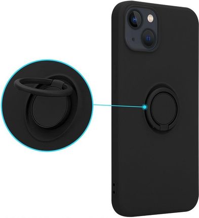 Etui Silicon Ring do Iphone 12 Mini czarny (bac0d86e-7e1f-48c2-b125-4fd70f090ec0)