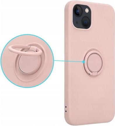 Etui Silicon Ring do Iphone 12 Mini różowy (8da35897-4794-4426-8fd0-59a2137f379f)