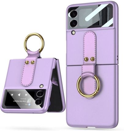 Etui TECH-PROTECT ICON RING na telefon Samsung Galaxy Z Flip4 F721 fioletowe (0000056121)