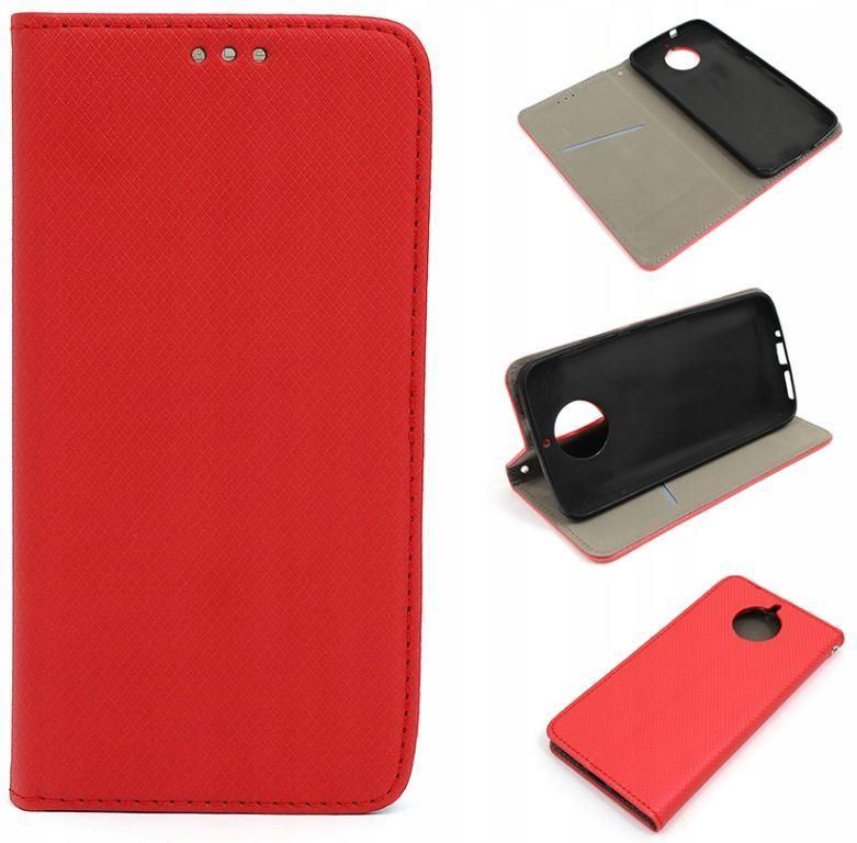Custodia Cadorabo A Libro Per Motorola Moto G5s, Colore Rosso Mela, Con Chiusura Magnetica E Porta Carte - 3