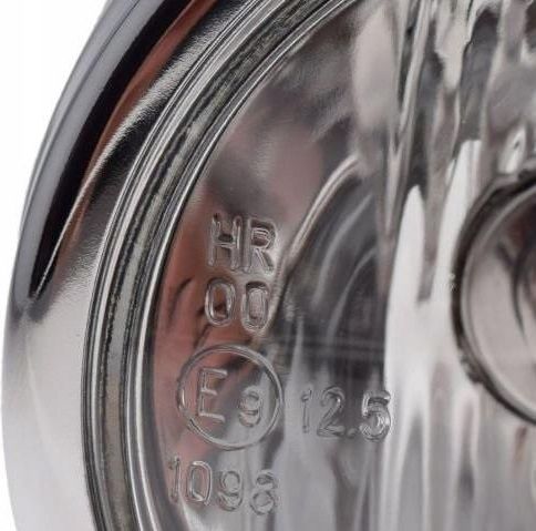 Kengo Lampa Przód Reflektor Chrom H7 H4 Streetfighter 230055