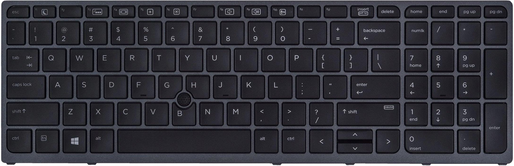 100%NEW JP JA US THAI For HP ZBOOK 15 G3 G4 17 G3 G4 laptop keyboard with backlight 848311-001 -281 -291 - 7