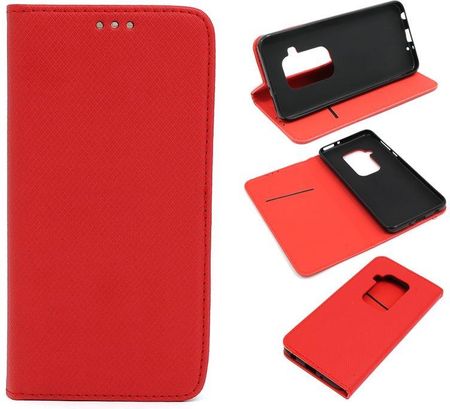 Etui Smart Magnet do telefonu Motorola One ZOOM XT2010 czerwone (0000039354)