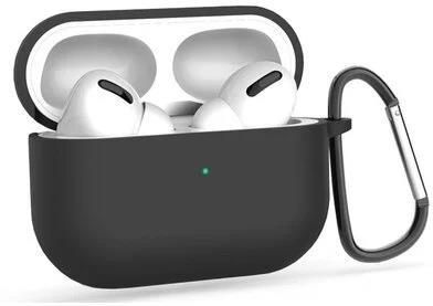 Etui na słuchawki TECH-PROTECT Icon Hook do Apple Airpods Pro 1/2 Czarny (596770)