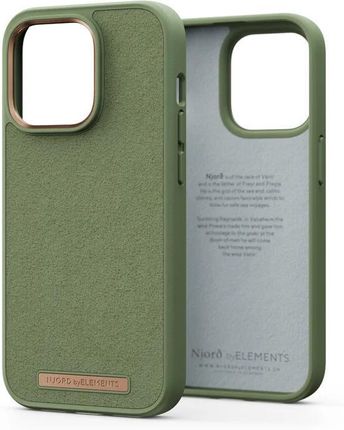 Njord byELEMENTS Suede Comfort+ pokrowiec na telefon komórkowy 15,5 cm (6.1") Oliwkowy (S100238862)