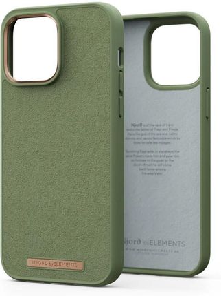 Njord byELEMENTS Suede Comfort+ pokrowiec na telefon komórkowy 17 cm (6.7") Oliwkowy (S100238863)