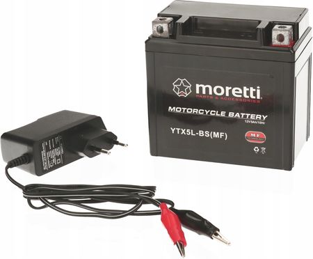 Moretti Akumulator Żelowy Ytx5L-Bs + Ładowarka Beta Rr 125 85798