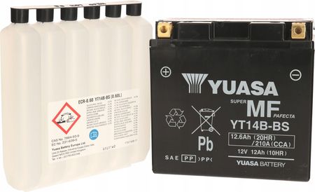 Yuasa Akumulator Yt14B-Bs Yamaha Mt-01 Vs Xvs Fjr Gmoto78302