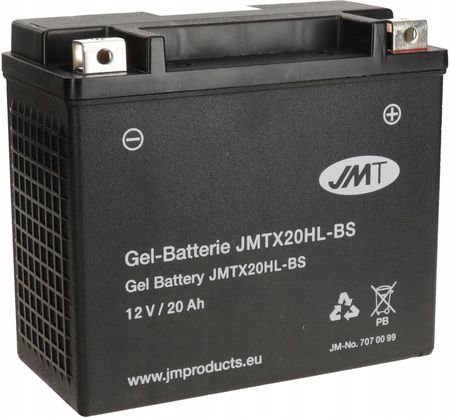 Battery JMT YTX20HL-BS gel 12V-20Ah