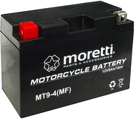Moretti Akumulator Żelowy Mt9-Bs 9Ah Yt9-Bs Mt9-4 Mt9Bs