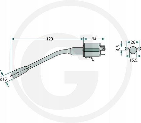 Bepco Przełącznik Kierunkowskazów Świateł Case 3399522R1