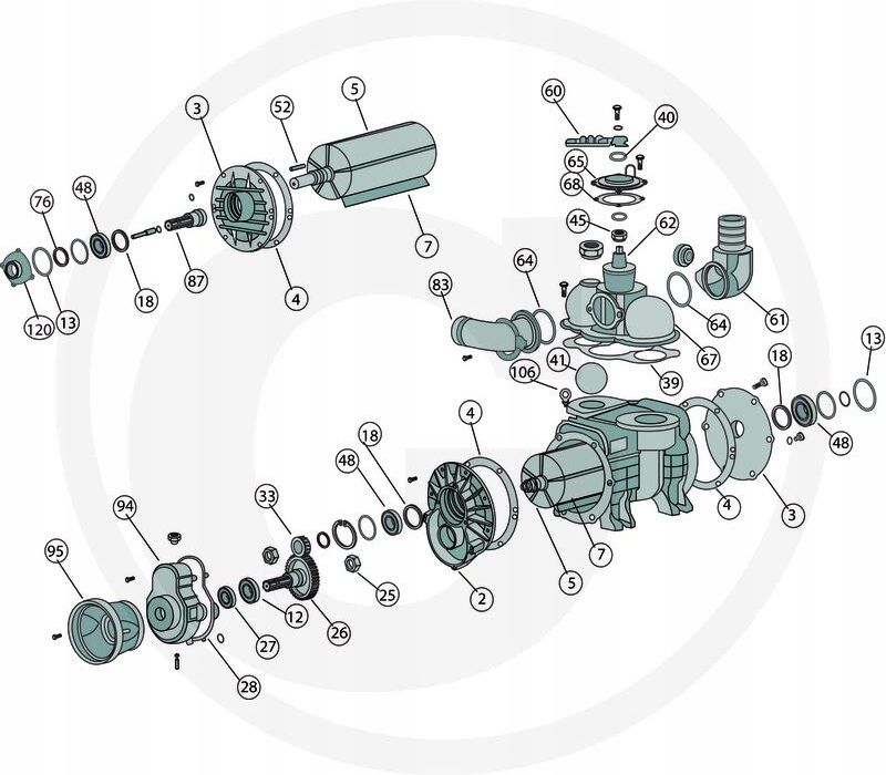 Battioni Pagani BP Güllekompressor Güllewagen Kompressor Star 60MV max. 1,5 bar Battioni Pagani BP Güllekompressor Güllewagen Kompressor Star 60MV max. 1,5 bar
