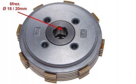 Kengo Tarcze Sprzęgła Wsad Kosza 156Fmi Romet Zetka 125 202998