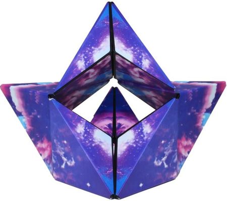 Moyu Magnetic Folding Cube Transparent Purple