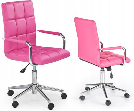 Fotel Biurowy Krzesło Dla Dzieci Gonzo 2 Różowy