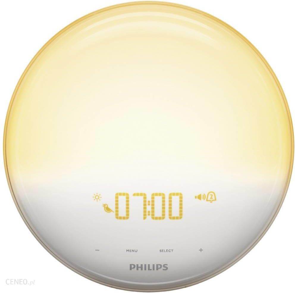 Philips Lampka Z Budzikiem Hf3519/01 Wake Up Light, 16.5 W Biały
