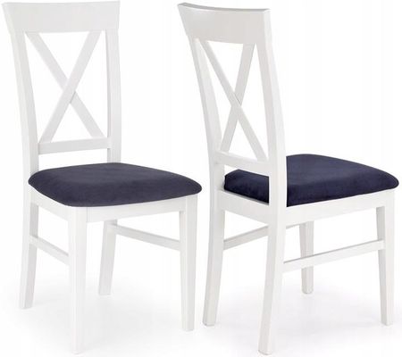 Halmar Krzesło Bergamo Biały-Popiel Buk