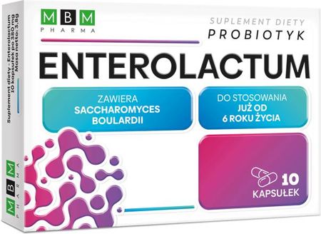 Mbm Pharma Enterolactum 10kaps.