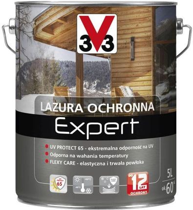 V33 Lazura Ochronna Expert Tek 5l