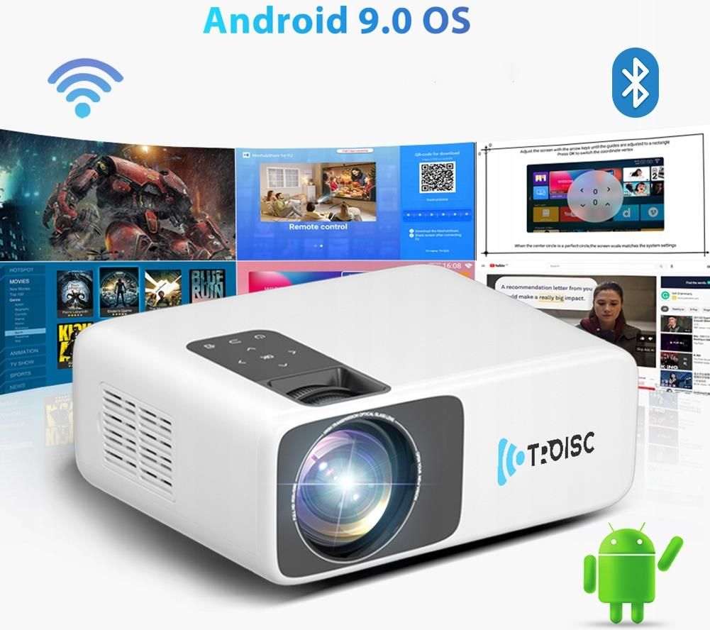 Galaxie-Projektor Mit 12 HD-Scheiben – 360° Drehbar, Timer, Für Decke & Wand