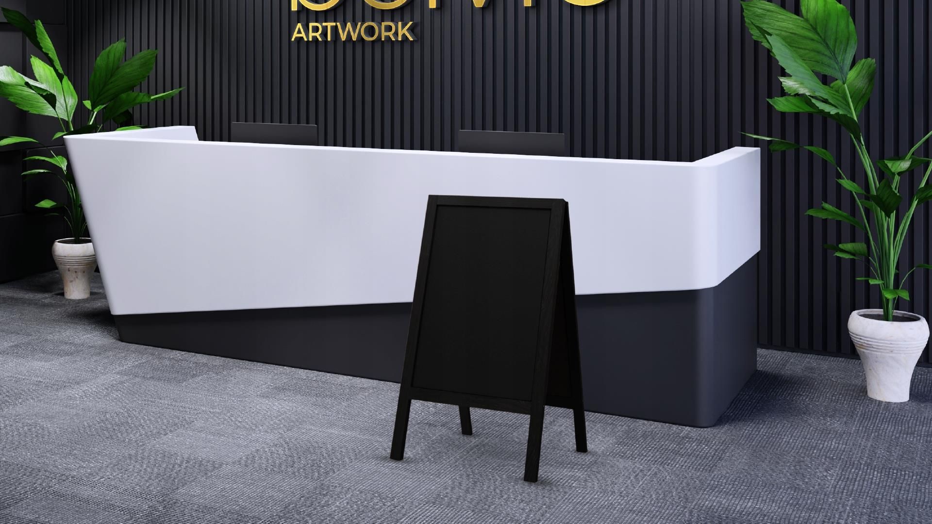 Potykacz Wodoodporny Z Czarna Rama 100X60 Cm - zdjęcie 7 Potykacz Wodoodporny Z Czarna Rama 100X60 Cm