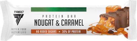 Trec Nutrition Better Food Protein Bar 49G Czekolada Nugat Karmel  