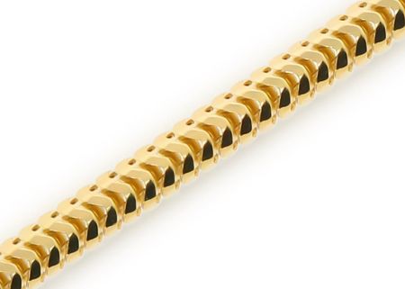 3Au Złoty łańcuszek pełny linka okrągła Próby 585 gr. 3.94 (45 cm)